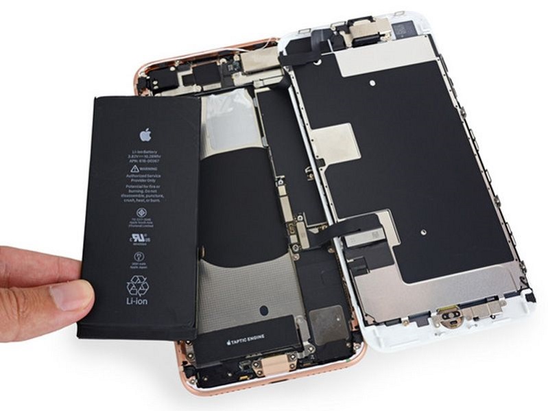 dung-luong-pin-iphone-8-plus-3 Pin iPhone 8 Plus còn 72% có nên thay không?